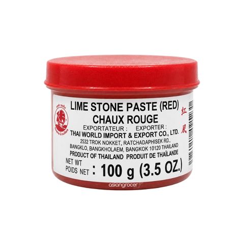 COCK LIME STONE PASTE (RED) 100G