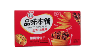 KOREAN POTATO CRACKERS BBQ FLAVOUR 160G