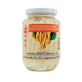 COCK LOTUS ROOTLETS IN BRINE 454G