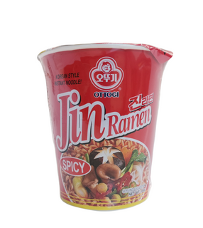 RAMEN CUP NOODLE (HOT) JIN 60G