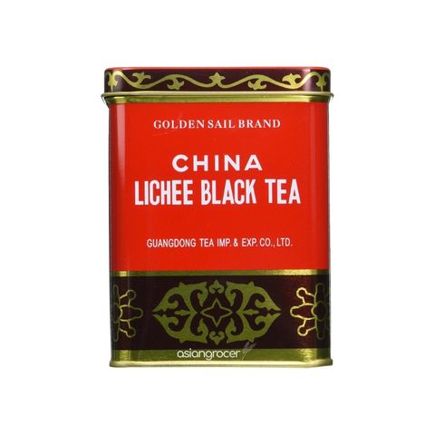 LYCHEE TEA GOLD SAIL 8OZ TIN