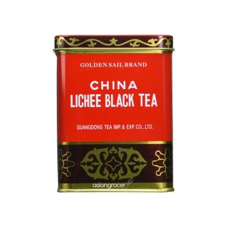 LYCHEE TEA GOLD SAIL 8OZ TIN