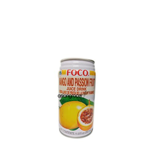 MANGO PASSION FRUIT DRINK FOCO 350ML