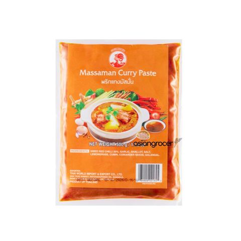 MASSAMAN CURRY PASTE COCK 500G BAG