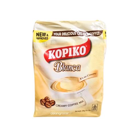 KOPIKO BLANCA CREAMY COFFEE  MIX 10S/20G