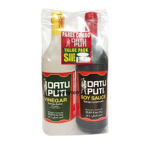 DATU PUTI SOY/VINEGAR VALUE PACK 2/1L