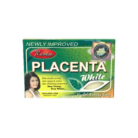 PLACENTA SOAP WHITE RENEW 135G