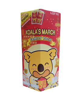 CHOCO SNACK KOALA CNY LOTTE 195G