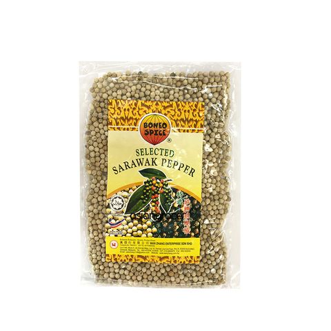 WHITE PEPPER CORN BORNEO SPICE 100G