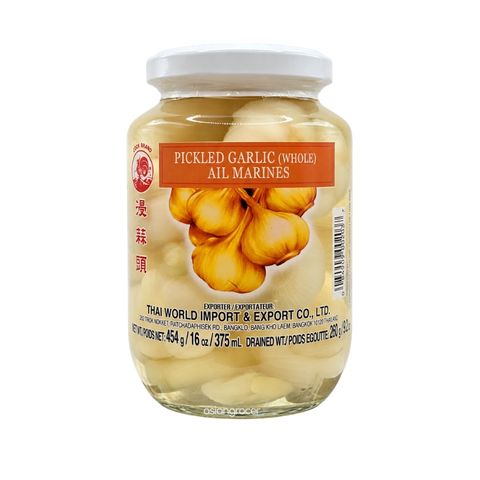 COCK PICKLED GARLIC (WHOLE) 454G