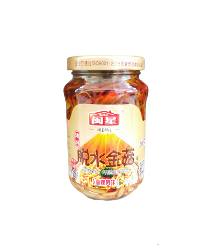 GOLDEN MUSHROOM IN CHILI OIL 200G