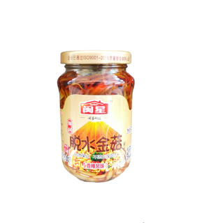 GOLDEN MUSHROOM IN CHILI OIL 200G