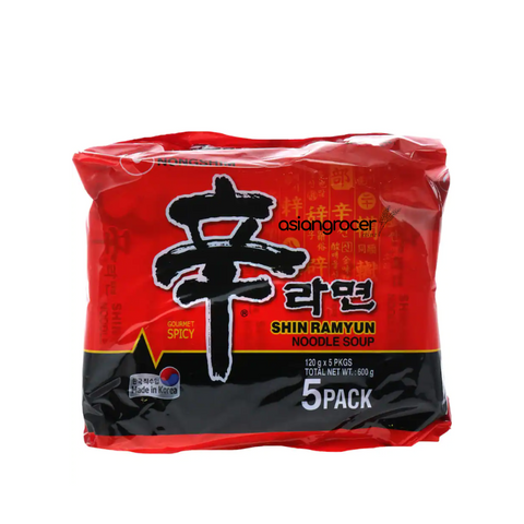 SHIN RAMYUN NOODLE SOUP NONGSHIM 5/120G