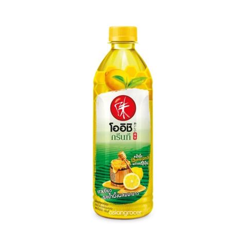 GREEN TEA HONEY LEMON OISHI 500ML