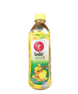 GREEN TEA HONEY LEMON OISHI 500ML