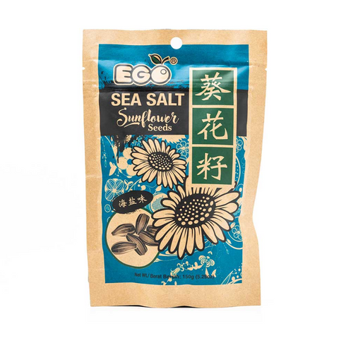 SEA SALT SUNFLOWER SEED EGO 150G