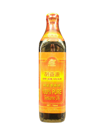 100% PURE SESAME OIL OAG 750ML