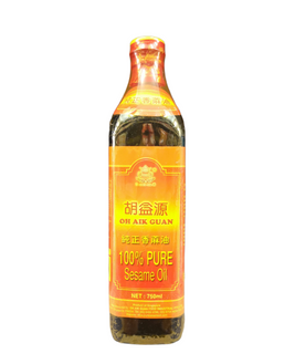 100% PURE SESAME OIL OAG 750ML