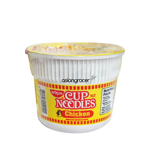 1cs, NISSIN MINI CUP NOODLES CHICKEN 48/40G