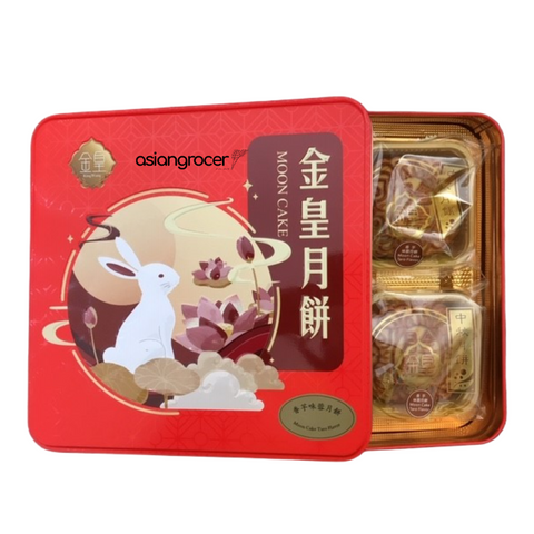 TARO PASTE MOONCAKE - 4 CAKES