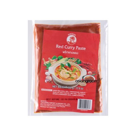 RED CURRY PASTE COCK 500G