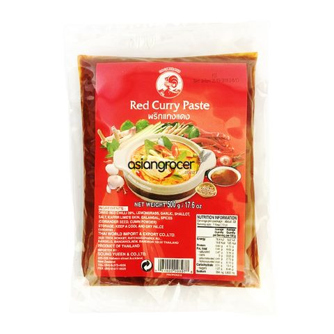 RED CURRY PASTE COCK 500G