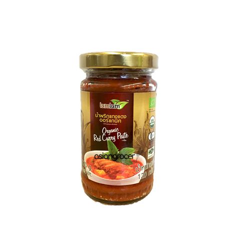 ORGANIC RED CURRY PASTE LUM LUM 120G