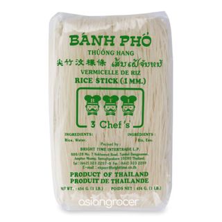 3CHEFS RICE STICK 1MM 454G