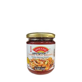 SAMBAL WITH SHRIMPS DOLLEE 220G