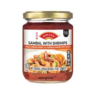 SAMBAL WITH SHRIMPS DOLLEE 220G