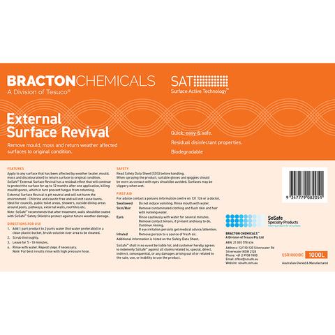 EXT. SURFACE REVIVAL 1000LTR