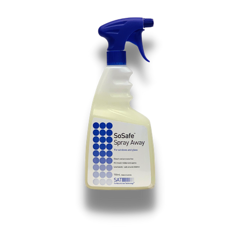 SS. SPRAY AWAY WINDOW CLEANER 12x750ML