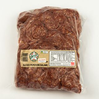 BORGO PEPPERONI SLICED 2KG BAG