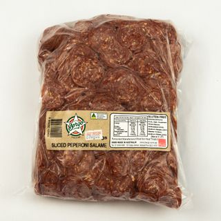 BORGO PEPPERONI SLICED 2KG BAG