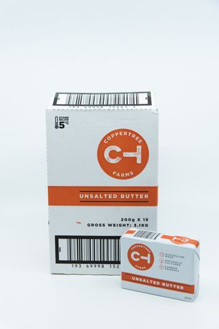 COPPERTREE FARMS UNSALTED BUTTER 200G