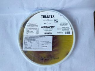 YURRITA BROWN ANCHOVIES "00" 250G