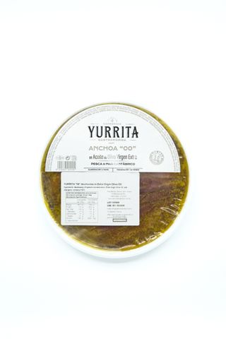 YURRITA BROWN ANCHOVIES "00" 250G