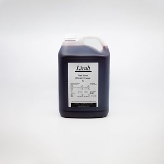 LIRAH RED WINE VINEGAR SHIRAZ 5LT