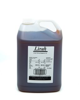 LIRAH CHEF WHITE BALSAMIC VINEGAR 5L