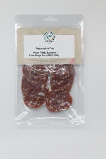 BORGO F/R P/F SALAMI MILD 100G 6/12