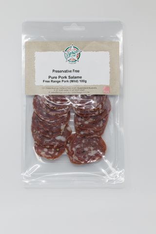 BORGO F/R P/F SALAMI MILD 100G 6/12