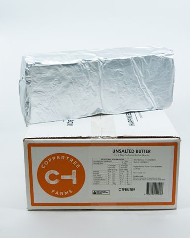 COPPERTREE FARMS UNSALTED BUTTER 10KG