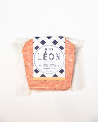 MISS LEON F/R FARMHOUSE TERRINE 110G