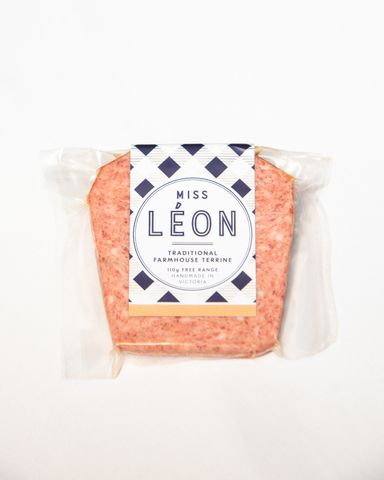 MISS LEON F/R FARMHOUSE TERRINE 110G