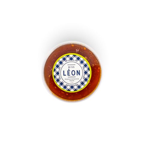 MISS LEON PEAR AND PISTACHIO PASTE