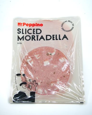 *MR PEPPINO MORTADELLA 500G*OOS