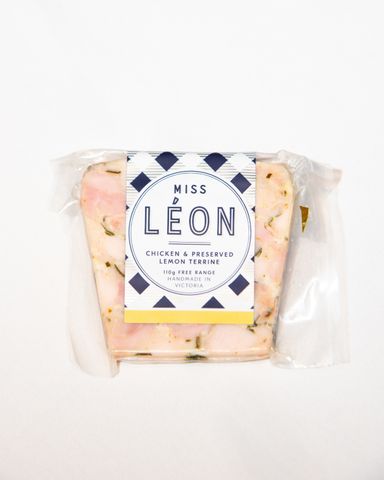 MISS LEON F/R CHICKEN LEMON TERRINE 110G