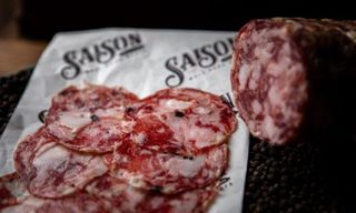 SAISON PORK AND NATIVE PEPPERBERRY