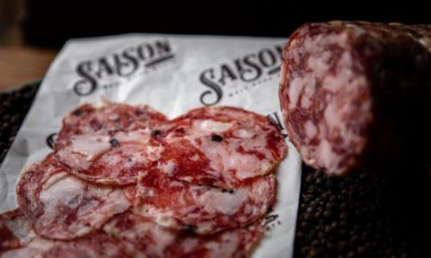 SAISON PORK AND NATIVE PEPPERBERRY
