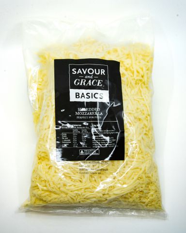 S&G BASICS SHREDDED MOZZARELLA 2KG